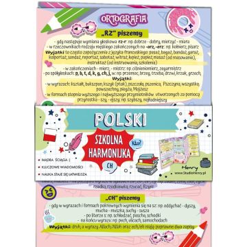 Ściąga harmonijka j. polski - interpunkcja B6