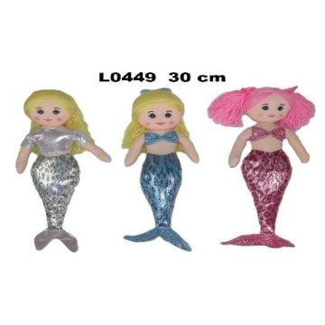 Lalka Syrenka 30cm MIX