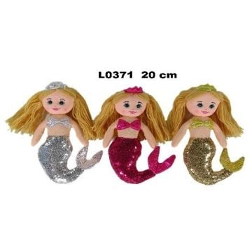Lalka Syrenka 20cm MIX