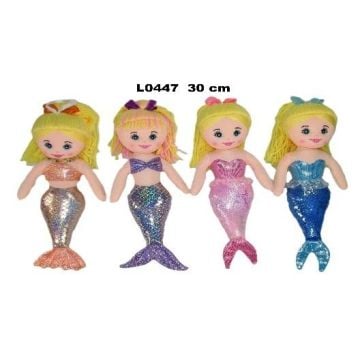 Lalka Syrenka 30cm MIX