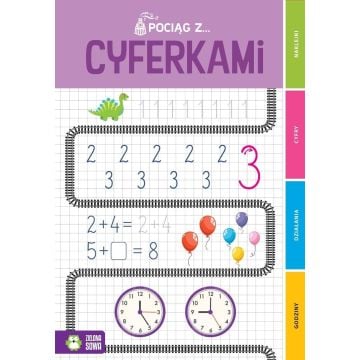 Pociąg z cyferkami