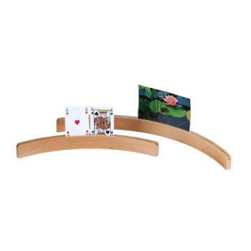 Stojak na karty holder drewniany 35cm