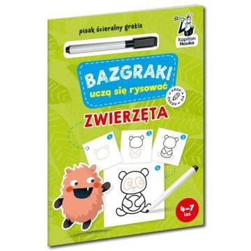 Kapitan Nauka. Bazgraki uczą się rysować
