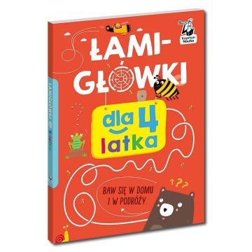Kapitan Nauka. Łamigłówki dla 4-latka