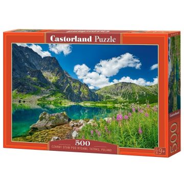 Puzzle 500 Czarny Staw pod Rysami Tatras CASTOR