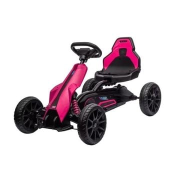 Gokart na pedały Speedster różowy