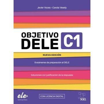 Objetivo DELE C1 Nueva Edicion 2024 + online
