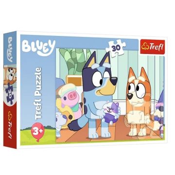 Puzzle 30 Z Bluey zawsze jest wesołoTREFL