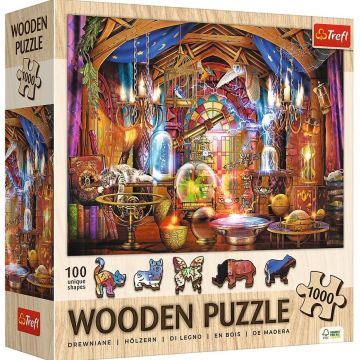 Puzzle drewniane 1000 Czarodziejska komnata TREFL