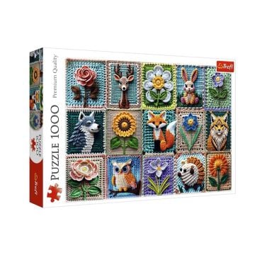 Puzzle 1000 Szydełkowanie - moja pasja TREFL