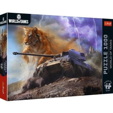Puzzle 1000 World of Tanks: Tygrys II TREFL