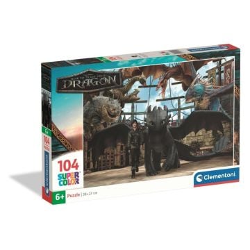 Puzzle 104 Super kolor How To Train Your Dragon