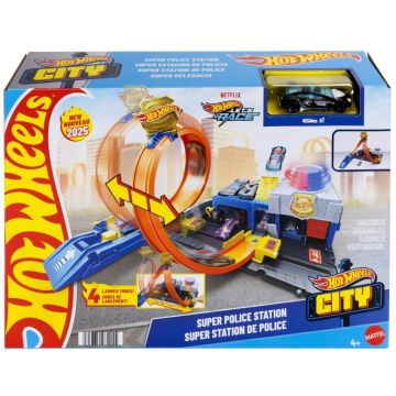 Hot Wheels City Posterunek policji Super Pętla