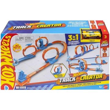 Hot Wheels Track Creator Tor Trzy Pętle
