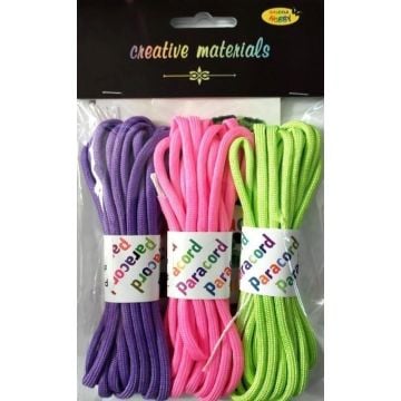 Zestaw paracord 2,8mb 3 kolory
