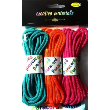 Zestaw paracord 2,8mb 3 kolory