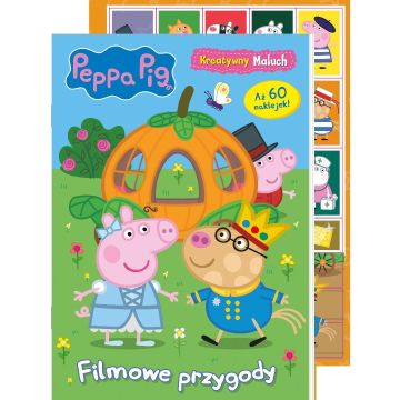 Świnka Peppa. Kreatywny maluch. Filmowe przygody