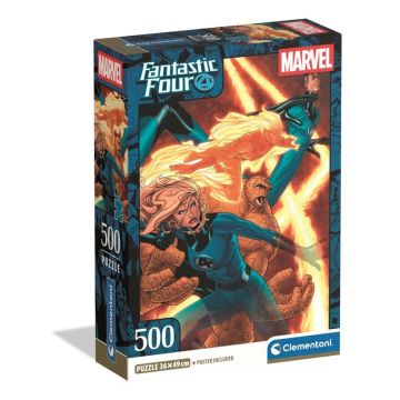 Puzzle 500 Compact Fantastic Four