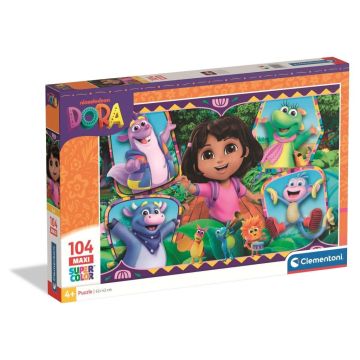 Puzzle 104 Maxi Super Kolor Dora