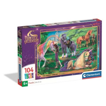 Puzzle 104 Super Kolor Unicorn Academy
