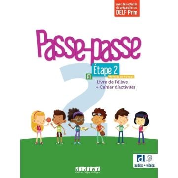Passe-Passe 2 etape 2 podręcznik + ćw. + app A1.1