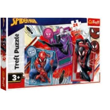 Puzzle 24 Maxi Pajęcze zmysły TREFL