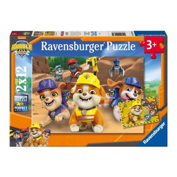 Puzzle dla dzieci 2D: Rubble i jego ekipa 2x12el