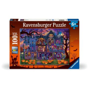 Puzzle dla dzieci 2D: Dom strachów 100el