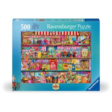Puzzle 2D: Sklep z łakociami 500el