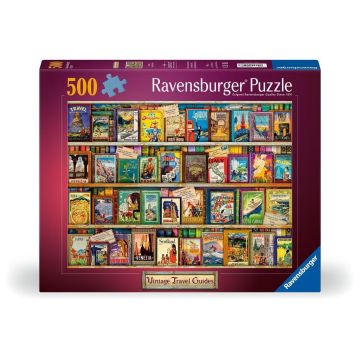 Puzzle 2D: Vintage - Pocztówki 500el