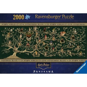 Puzzle 2D: Panorama Harry Potter Rodowód 2000el