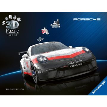 Puzzle 3D Iconics Porsche 911 GT3 Cup 108el