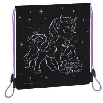 Worek na buty Unicorn czarny