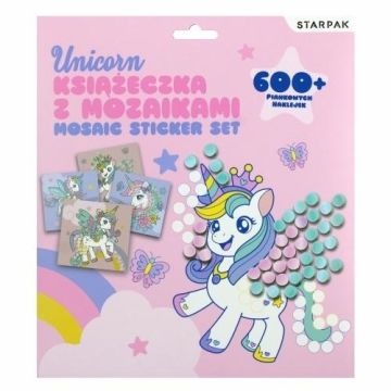 Książeczka z mozaikami Unicorn