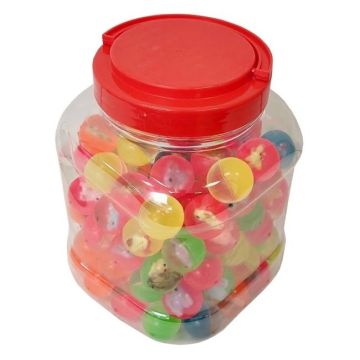 Piłka kauczukowa ze zwierzakiem 25mm (100szt)