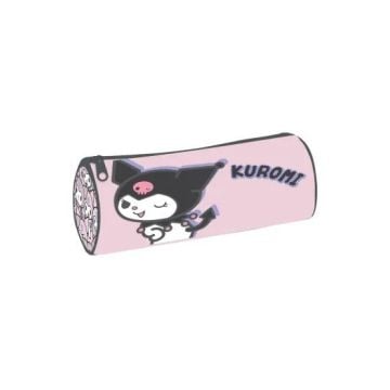 Piórnik tuba Kuromi Pink