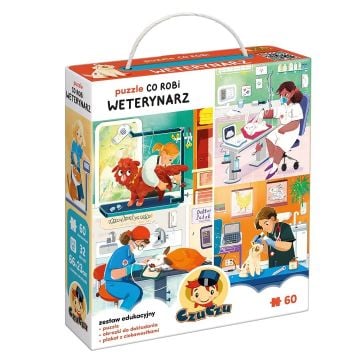 CzuCzu Puzzle Co robi weterynarz 4+