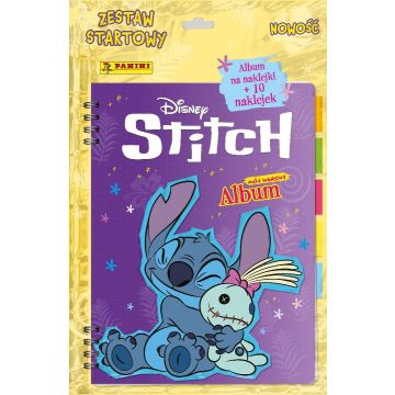 Album kolekcjonera z naklejkami Stitch