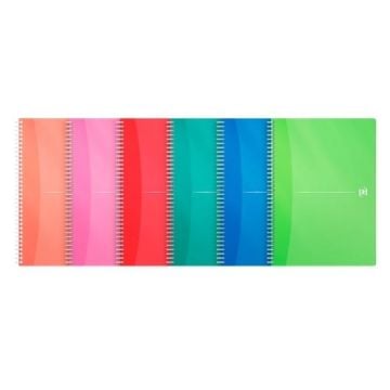 Kołozeszyt A4/90K linia My Colours (5szt) OXFORD