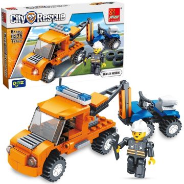 Klocki pomoc drogowa 124 elementy