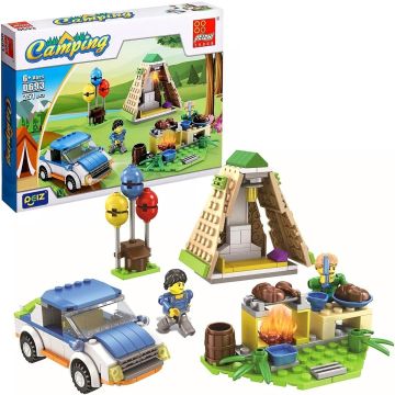Klocki kamping 251 elementów