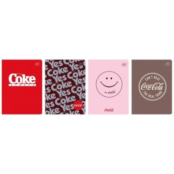 Zeszyt A5/60K kratka M Hybrid Coca Cola (10szt)