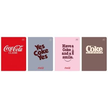 Zeszyt A5/60K linia M Hybrid Coca Cola (10szt)