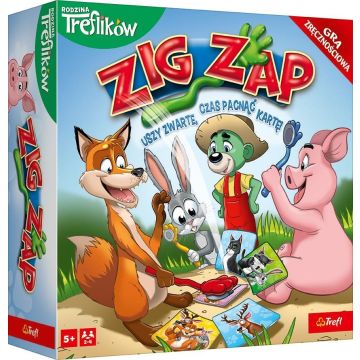 Gra Zig Zap Rodzina Treflików TREFL