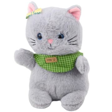Maskotka Kot szary 22cm