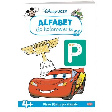 Disney uczy. Alfabet do kolorowania