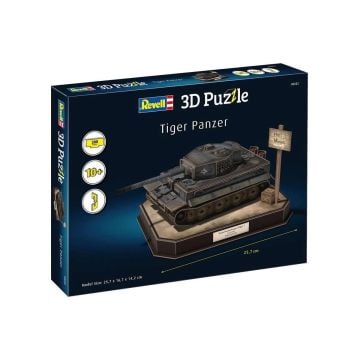 Puzzle 3D Tiger I - German Tank