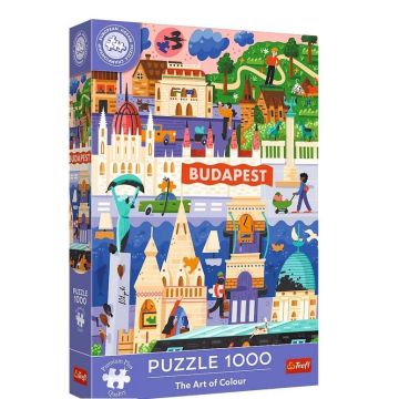 Puzzle 1000 The Art of Colour: Budapeszt... TREFL
