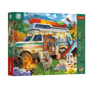 Puzzle 500 Tea Time: Kamper TREFL