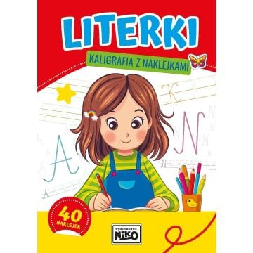 Literki - kaligrafia z naklejkami